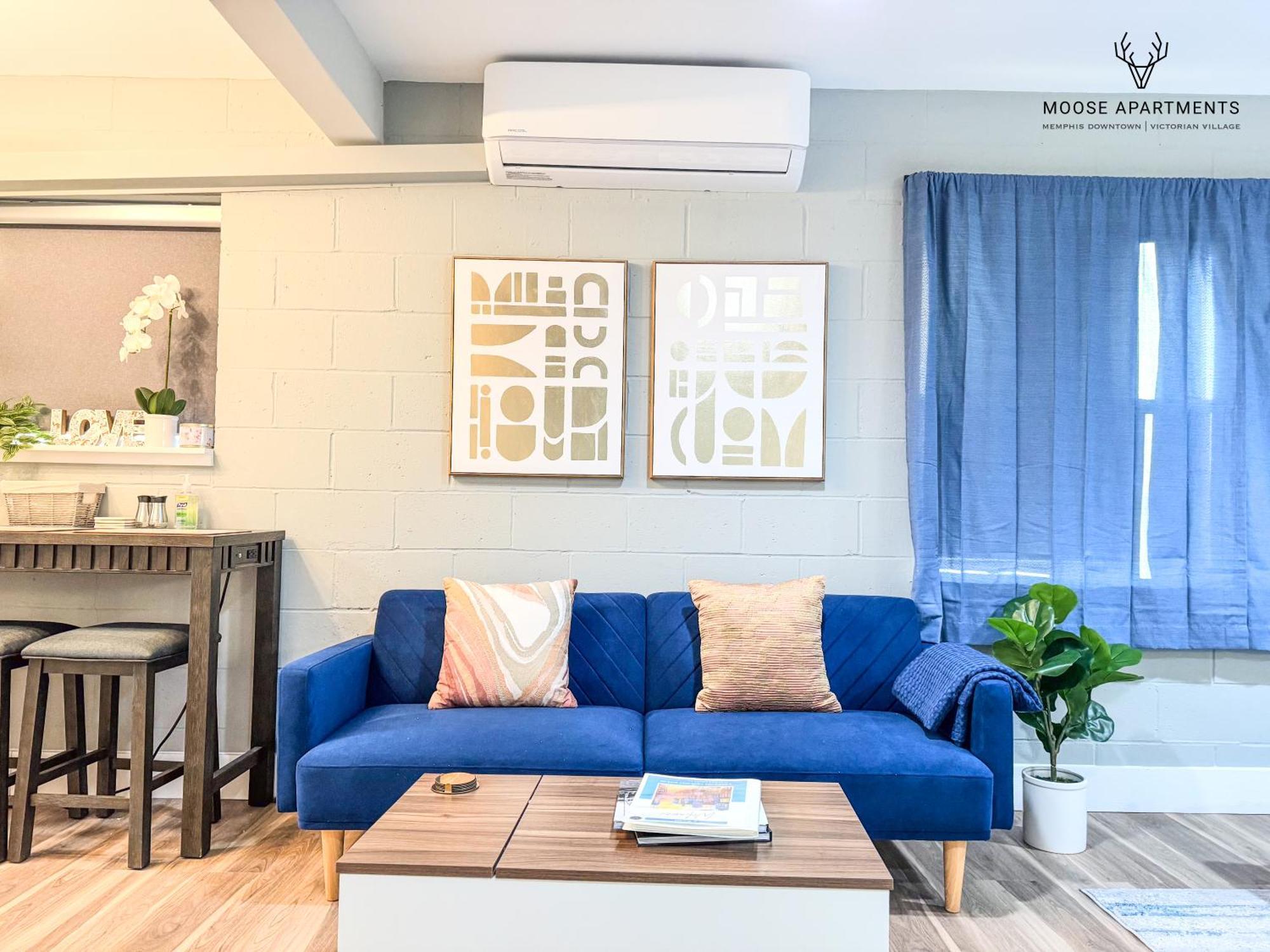 דירות ממפיס The Moose #12 - Brand New Modern Luxe Loft With Free Parking, King Bed & Fast Wifi מראה חיצוני תמונה